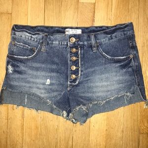 SOLD - Free People Denim Shorts